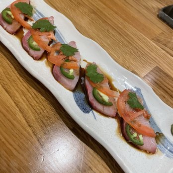 Kinja Sushi - Hamachi carpaccio - Ramen Near Me - San Ramon, California Kinja Sushi - Hamachi carpaccio - Ramen Near Me - San Ramon, California