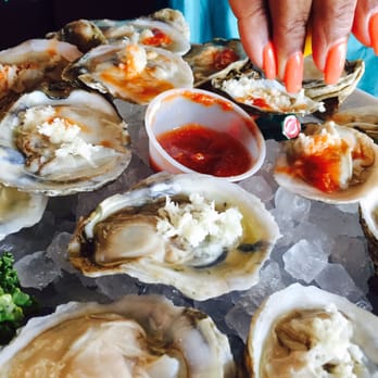 Tin Fish - Maryland Bluepoint oysters - New American Near Me - Sunrise, Florida Tin Fish - Maryland Bluepoint oysters - New American Near Me - Sunrise, Florida