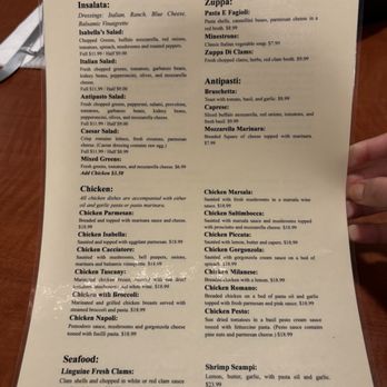 Isabella's Italian Kitchen - Menu 12/31/25 - Italian Near Me - Burbank, California