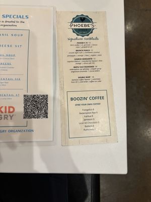 Menu photo 3 Phoebe's Diner Austin, TX