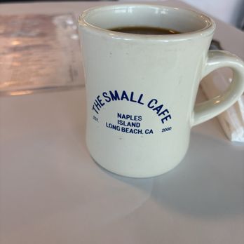 The Small Café - I need one of these mugs. I collect diner mugs, this one is so cute. - Breakfast & Brunch Near Me - Long Beach, California The Small Café - I need one of these mugs. I collect diner mugs, this one is so cute. - Breakfast & Brunch Near Me - Long Beach, California
