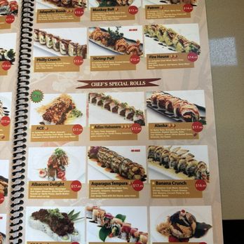 Sapporo Sushi - Chef's Special Rolls - Japanese Near Me - San Marcos, California