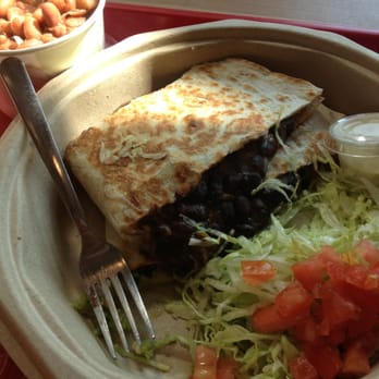 District Taco - Veggie quesadilla with black beans. And a side of pinto beans with cheese. Yum! - Mexican Near Me - Washington, DC, District of Columbia District Taco - Veggie quesadilla with black beans. And a side of pinto beans with cheese. Yum! - Mexican Near Me - Washington, DC, District of Columbia