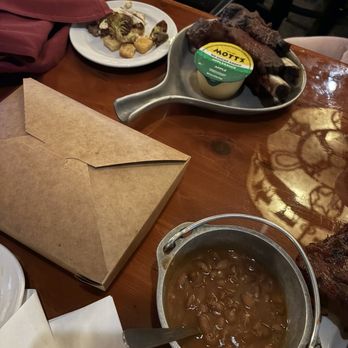 Cattlemens Steakhouse - Beans, kids meal 2 beef ribs, apple sauce We asked for the remainder of our salad to go, they box it for you - Steakhouses Near Me - Elk Grove, California Cattlemens Steakhouse - Beans, kids meal 2 beef ribs, apple sauce We asked for the remainder of our salad to go, they box it for you - Steakhouses Near Me - Elk Grove, California