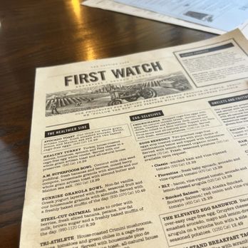 First Watch - Breakfast & Brunch Near Me - Austin, Texas