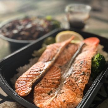 Orange Grill - Salmon Plate - Japanese Near Me - Cypress, California Orange Grill - Salmon Plate - Japanese Near Me - Cypress, California