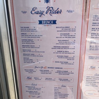 Easy Rider Diner - Menu - Comfort Food Near Me - Indianapolis, Indiana