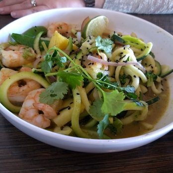 Noodles and Company - Thai Curry Shrimp with Zoodles - Noodles Near Me - Fargo, North Dakota