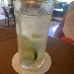 Cucumber Lavender Mojito