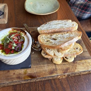 Vidrio - whipped feta taste even better than it looks :-) - Mediterranean Near Me - Raleigh, North Carolina