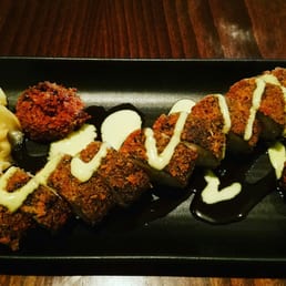 Wasabi Crusted Salmon Roll Wasabi Crusted Salmon Roll