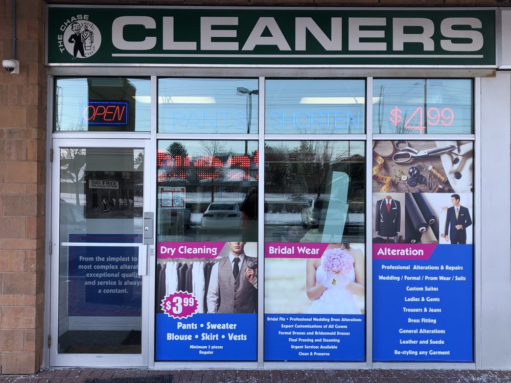 THE CHASE CLEANERS Updated October 2024 1675 The Chase, Mississauga