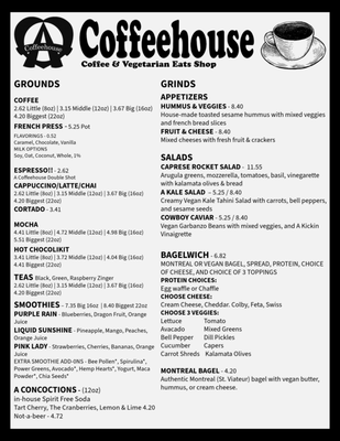 Menu photo 3 A Coffeehouse Waterville, ME