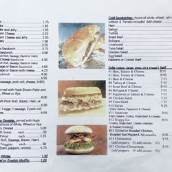 Battleground Deli - Menu2