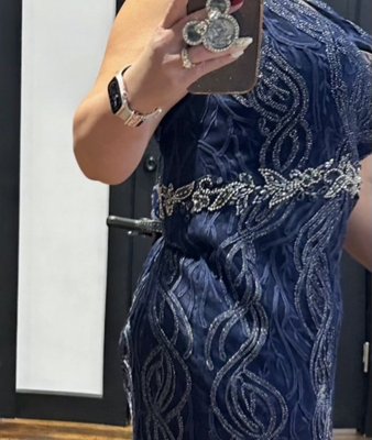 where to shop for party dresses Feather Embellished Sequin Long Party Dress With Tail 44