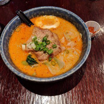 Ramen Time - Spicy miso ramen, had a hint of coconut, I thought - Ramen Near Me - Deerfield, Illinois Ramen Time - Spicy miso ramen, had a hint of coconut, I thought - Ramen Near Me - Deerfield, Illinois
