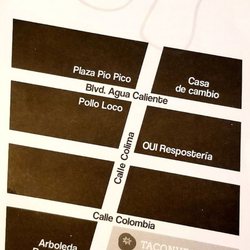 Taconveggie - Approx location and prices as of June 2018