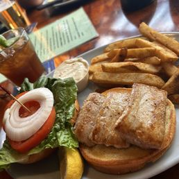 Grilled mahi burger Grilled mahi burger