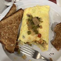 Dollys Diner - Veggie omelet