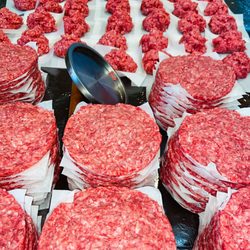 Houston Made Burgers & More - Freshly grounded beef patties.