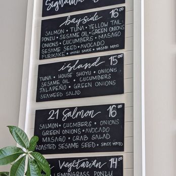 Bayside Poke - Menu - Poke Near Me - Newark, California