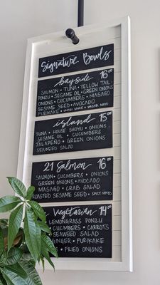 Menu photo 3 Bayside Poke Newark, CA
