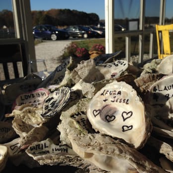 The Dog And Oyster Micro-Vineyard - Grab a shell, write your message! - Wineries Near Me - Irvington, Virginia