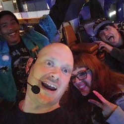 DJ Rockin'Rob - Selfie with a few of the Faithful Port Orchard Karaoke Peeps at the Blue Goose Tavern!