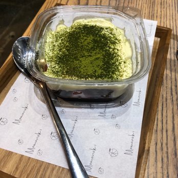 Momonoki - Matcha Tiramisu - Cafes Near Me - Atlanta, Georgia