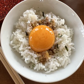 Juju - Rice, soy and raw egg - Japanese Near Me - Orlando, Florida Juju - Rice, soy and raw egg - Japanese Near Me - Orlando, Florida