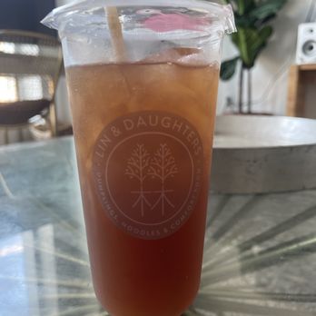 Lin & Daughters - Ginger Ice Tea - Chinese Near Me - New York, New York Lin & Daughters - Ginger Ice Tea - Chinese Near Me - New York, New York
