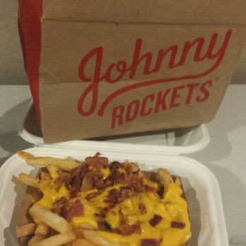 Johnny Rockets - OMG cheesey bacon happiness the fries were fresh and crispy - Diners Near Me - Reno, Nevada