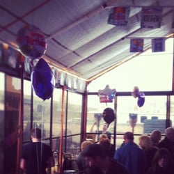 Lone Tree Tavern - Outdoor-ish patio / party room.