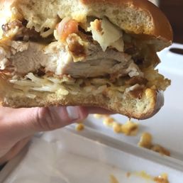 Their amazing Backyard BBQ Chicken Sandwich $11.35 Their amazing Backyard BBQ Chicken Sandwich $11.35