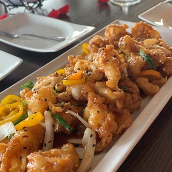 Palisade - Kung Pao Calamari - Seafood Near Me - Seattle, Washington Palisade - Kung Pao Calamari - Seafood Near Me - Seattle, Washington