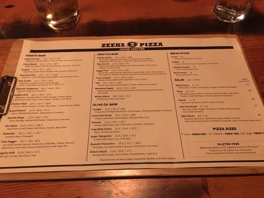 Menu photo 5 Zeeks Pizza Seattle, WA Menu photo 5 Zeeks Pizza Seattle, WA