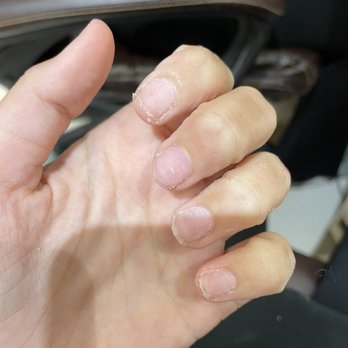 Lady Nails & Spa - This is how she left my nails - Nail Salons Near Me - Glen Allen, Virginia Lady Nails & Spa - This is how she left my nails - Nail Salons Near Me - Glen Allen, Virginia