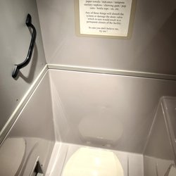 Northwestern Stage Lines - Bathrooms- clean & stocked w/towelettes & hand sanitizer