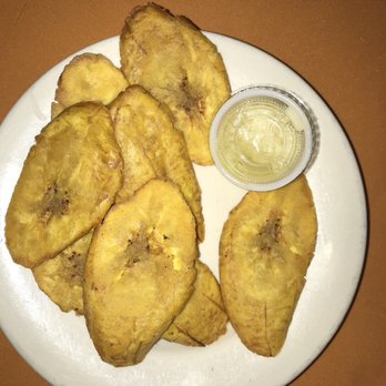Casa Adela - Fried plantains, just needed a pinch of salt but were yummy - Latin American Near Me - New York, New York