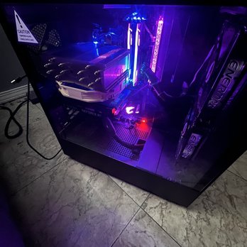 Hi-Tek Solutions - PC with upgraded 32gbs of RAM and replacement Motherboard - Data Recovery Near Me - Downey, California