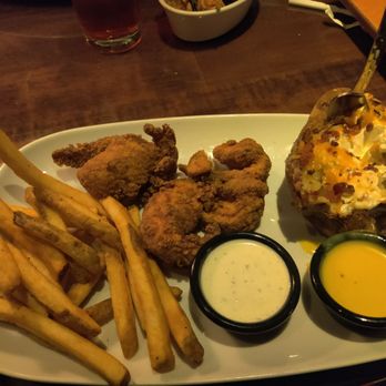 LongHorn Steakhouse - Hand-Breaded Chicken Tenders Loaded Baked Potato Seasoned French Fries - Steakhouses Near Me - Northglenn, Colorado LongHorn Steakhouse - Hand-Breaded Chicken Tenders Loaded Baked Potato Seasoned French Fries - Steakhouses Near Me - Northglenn, Colorado