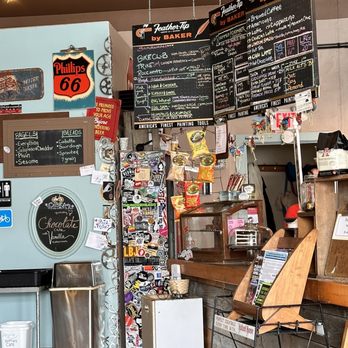 Sprocket Cafe - menus on the wall - Coffee & Tea Near Me - Milwaukee, Wisconsin