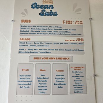 Ocean Subs - Sandwiches Near Me - San Francisco, California