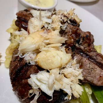 Cutters Crabhouse - Filet Oscar w/ béarnaise sauce on the side - Seafood Near Me - Seattle, Washington
