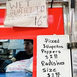 La Catrina Tacos Truck - Wet Burrito