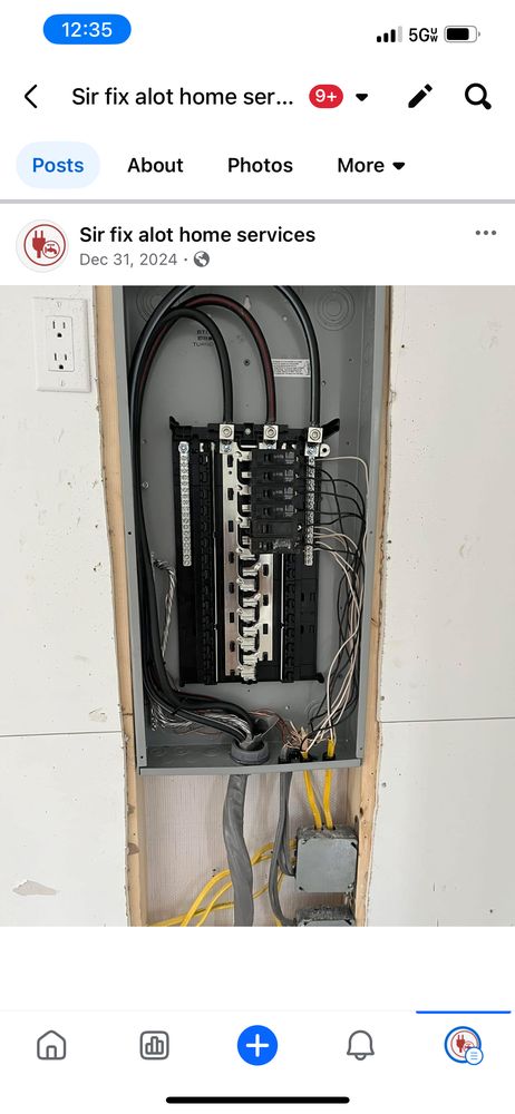 Slide of Sir Fix ALot home services