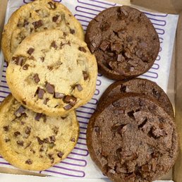 Vegan Double Chocolate Chunk and Vegan Chocolate Chunk Vegan Double Chocolate Chunk and Vegan Chocolate Chunk