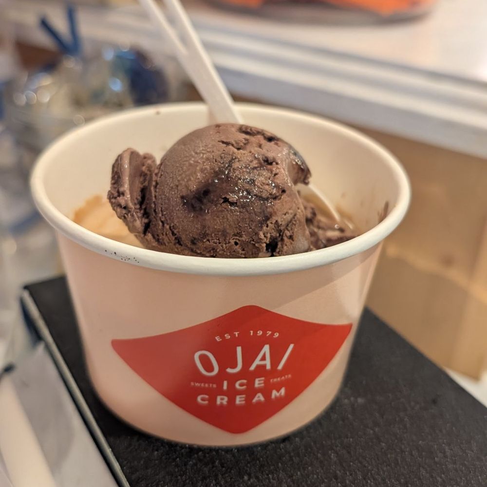 Ojai Ice Cream - Affogato with Raspberry Chocolate ice cream - Ice Cream & Frozen Yogurt Near Me - Ojai, California Ojai Ice Cream - Affogato with Raspberry Chocolate ice cream - Ice Cream & Frozen Yogurt Near Me - Ojai, California
