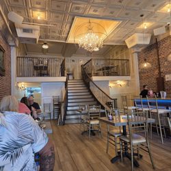Upstairs seating