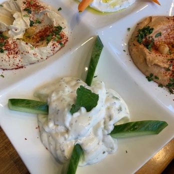 The Olive Restobar - Cold Mezza Sampler - Mediterranean Near Me - Downey, California